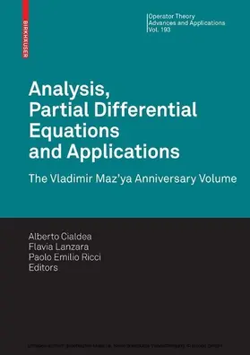 Cialdea / Lanzara / Ricci | Analysis, Partial Differential Equations and Applications | E-Book | sack.de