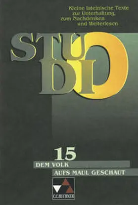 Heydenreich / Horsch |  Studio 15. Dem Volk aufs Maul geschaut | Buch |  Sack Fachmedien
