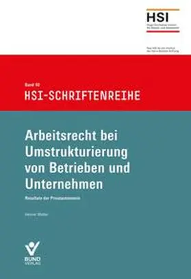 Wolter |  Arbeitsrecht bei Umstrukturierung von Betrieben und Unternehmen | Buch |  Sack Fachmedien