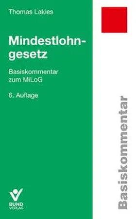 Lakies |  Mindestlohngesetz | Buch |  Sack Fachmedien