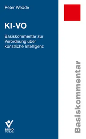 Wedde |  KI-VO | Buch |  Sack Fachmedien