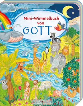 Lörks |  Mini-Wimmelbuch von Gott | Buch |  Sack Fachmedien