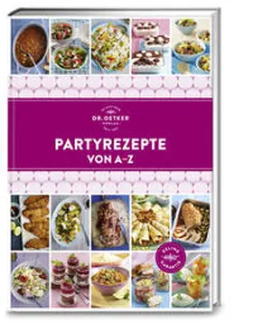 Oetker |  Partyrezepte von A - Z | Buch |  Sack Fachmedien