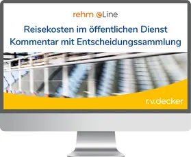 Reisekosten im öffentlichen Dienst online | R v Decker | Datenbank | sack.de