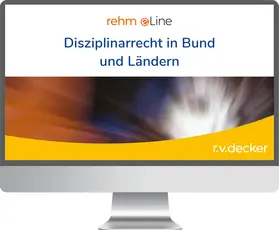 Disziplinarrecht in Bund und Ländern PLUS online | R v Decker | Datenbank | sack.de