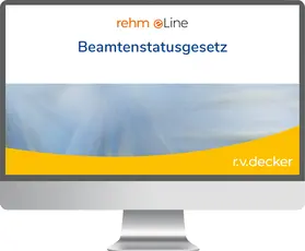 Burkholz / Kohde / Meister |  Beamtenstatusgesetz online | Datenbank |  Sack Fachmedien