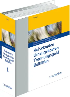 Hoger |  Reisekosten - Umzugskosten - Trennungsgeld - Beihilfen, mit Fortsetzungsbezug | Loseblattwerk |  Sack Fachmedien