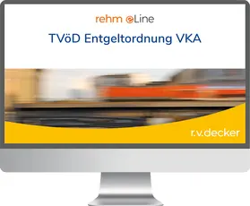 Sponer / Steinherr |  TVöD Entgeltordnung VKA PRO online | Datenbank |  Sack Fachmedien