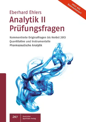 Ehlers |  Analytik II Prüfungsfragen | eBook | Sack Fachmedien