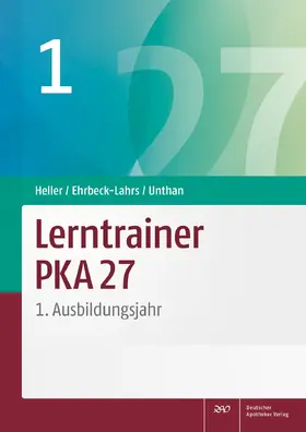 Heller / Ehrbeck-Lahrs / Unthan |  Lerntrainer PKA 27 1 | Buch |  Sack Fachmedien