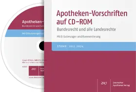 Apotheken-Vorschriften auf CD-ROM V2/2024 | Sonstiges | 978-3-7692-8453-9 | sack.de