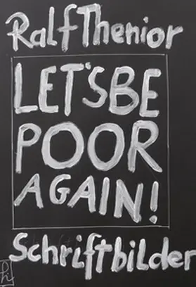 Thenior |  Let's be poor again! | Buch |  Sack Fachmedien