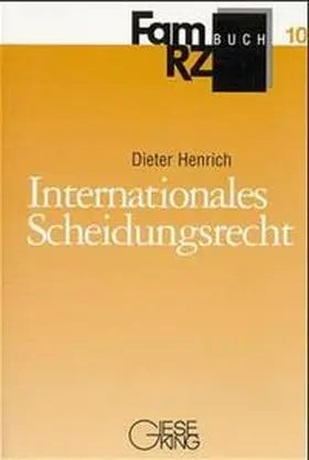 Henrich / Gottwald / Gross |  Internationales Scheidungsrecht | Buch |  Sack Fachmedien