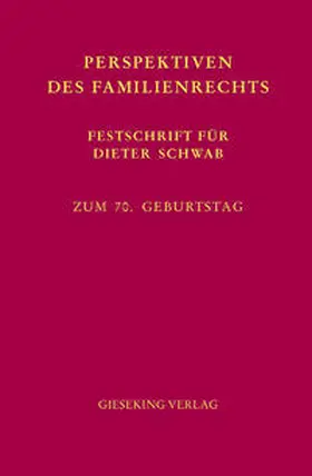 Hofer / Klippel / Walter |  Perspektiven des Familienrechts | Buch |  Sack Fachmedien