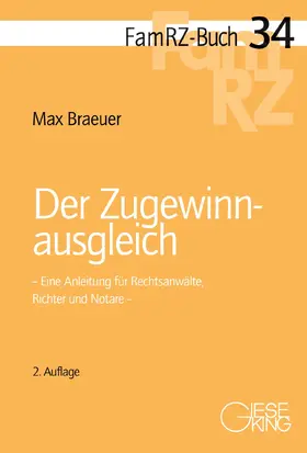 Braeuer |  Der Zugewinnausgleich | Buch |  Sack Fachmedien