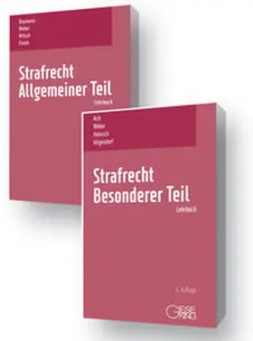  Buchpaket "Strafrecht, Allgemeiner Teil" (Baumann/Weber/Mitsch/Eisele), 13. Aufl. 2021 und "Strafrecht, Besonderer Teil" (Arzt/Weber/Heinrich/Hilgendorf), 4. Aufl. 2021 | Buch |  Sack Fachmedien