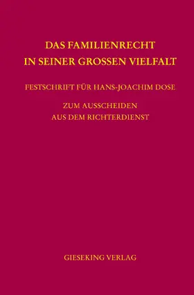 Dutta / Guhling / Klinkhammer |  Das Familienrecht in seiner großen Vielfalt | Buch |  Sack Fachmedien