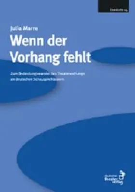 Marre |  Wenn der Vorhang fehlt | Buch |  Sack Fachmedien