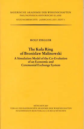 Ziegler |  The Kula Ring of Bronislaw Malinowski | Buch |  Sack Fachmedien