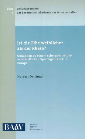 Oettinger |  Ist die Elbe weiblicher als der Rhein? | Buch |  Sack Fachmedien