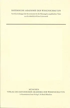 Kilwardby / Gössmann |  Quaestiones in librum tertium Sententiarum | Buch |  Sack Fachmedien