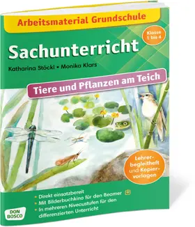 Stöckl-Bauer / Stöckl |  Arbeitsmaterial Grundschule. Sachunterricht. Tiere und Pflanzen am Teich. | Buch |  Sack Fachmedien