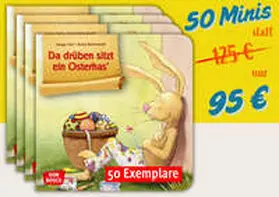 Fell |  Da drüben sitzt ein Osterhas'. Mini-Bilderbuch. Paket mit 50 Exemplaren zum Vorteilspreis | Buch |  Sack Fachmedien