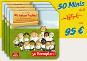  Wir haben Rechte. Mini-Bilderbuch. Paket mit 50 Exemplaren zum Vorteilspreis | Buch |  Sack Fachmedien