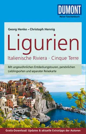 Hennig / Henke |  DuMont Reise-Taschenbuch Reiseführer Ligurien, Italienische Riviera,Cinque Terre | Buch |  Sack Fachmedien