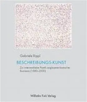 Pfeiffer / Danuser / Rippl |  Beschreibungs-Kunst | Buch |  Sack Fachmedien