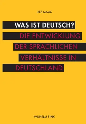 Maas |  Was ist deutsch? | Buch |  Sack Fachmedien