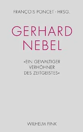 Poncet |  Gerhard Nebel | Buch |  Sack Fachmedien