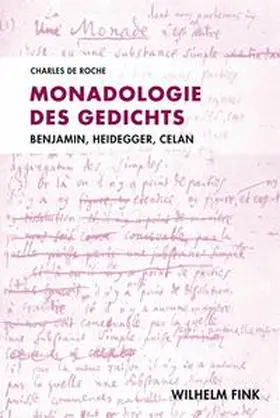 Roche |  Monadologie des Gedichts | Buch |  Sack Fachmedien