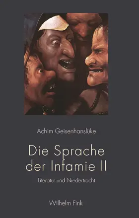 Geisenhanslüke |  Die Sprache der Infamie II | Buch |  Sack Fachmedien