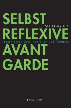 Seyfarth |  Selbstreflexive Avantgarde | Buch |  Sack Fachmedien