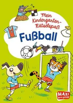  Mein Kindergarten-Rätselspaß. Fußball | Buch |  Sack Fachmedien