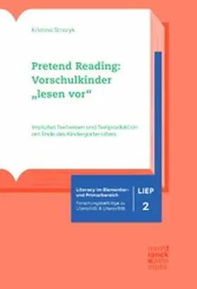 Strozyk |  Pretend Reading: Vorschulkinder "lesen vor" | eBook | Sack Fachmedien