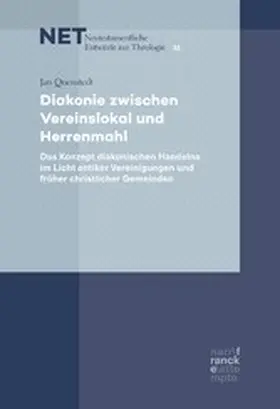 Quenstedt |  Diakonie zwischen Vereinslokal und Herrenmahl | eBook | Sack Fachmedien