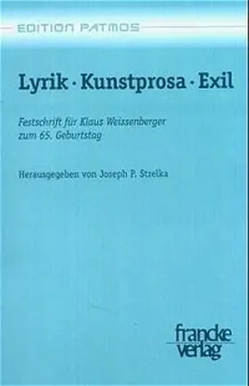 Strelka |  Lyrik · Kunstprosa · Exil | Buch |  Sack Fachmedien