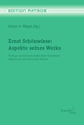 Weigel | Ernst Schönwiese | Buch | 978-3-7720-8465-2 | www2.sack.de