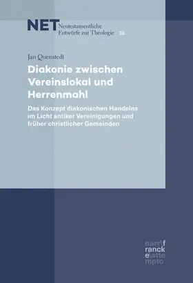 Quenstedt |  Diakonie zwischen Vereinslokal und Herrenmahl | Buch |  Sack Fachmedien