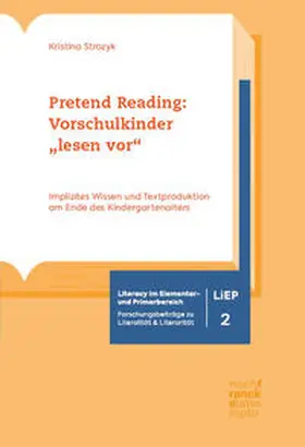 Strozyk |  Pretend Reading: Vorschulkinder "lesen vor" | Buch |  Sack Fachmedien