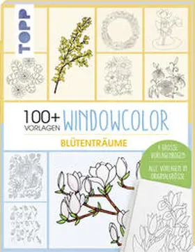frechverlag |  Vorlagenmappe Windowcolor - Blütenträume | Buch |  Sack Fachmedien