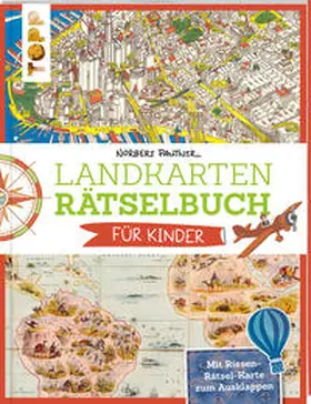 Pautner |  Landkartenrätselbuch für Kinder | Buch |  Sack Fachmedien