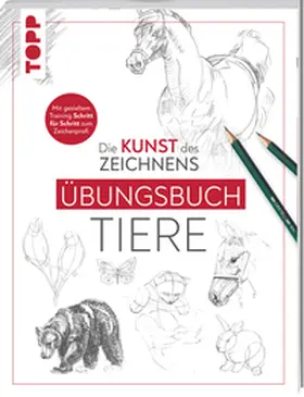 frechverlag |  Die Kunst des Zeichnens - Tiere Übungsbuch | Buch |  Sack Fachmedien