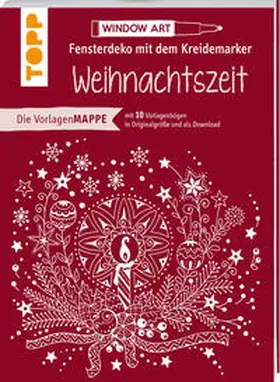 Schwab |  Vorlagenmappe Fensterdeko mit dem Kreidemarker - Weihnachtszeit | Buch |  Sack Fachmedien
