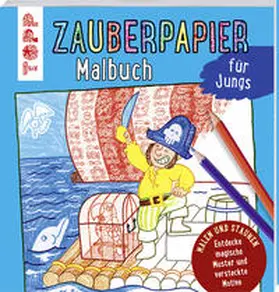 Pautner |  Zauberpapier Malbuch für Jungs | Buch |  Sack Fachmedien