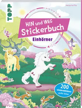 frechverlag |  Das Hin-und-weg-Stickerbuch. Einhörner | Buch |  Sack Fachmedien