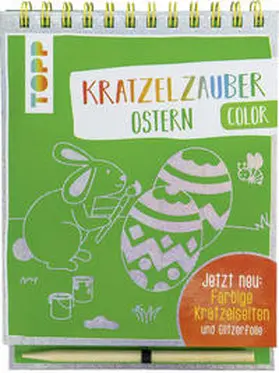 frechverlag |  Kratzelzauber Color Ostern | Buch |  Sack Fachmedien