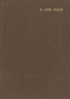 Baur / Zeller |  Ferdinand Christian Baur: Ausgewählte Werke / Band IV: Arbeiten zur Kirchengeschichte III | Buch |  Sack Fachmedien